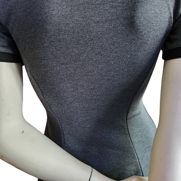 Divided H&M Fit & Flare Dress Short Sleeve Collared Pullover - Picture 6 of 7